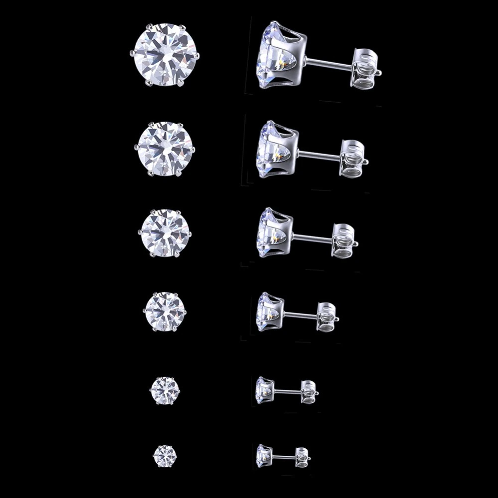 Zircon earring set