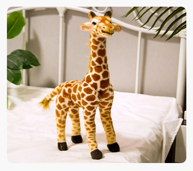 Simulation Of Giraffe Plush Toys For Children To Sleep With