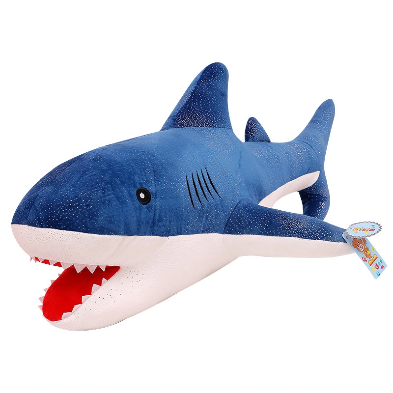 Star shark pillow plush toy