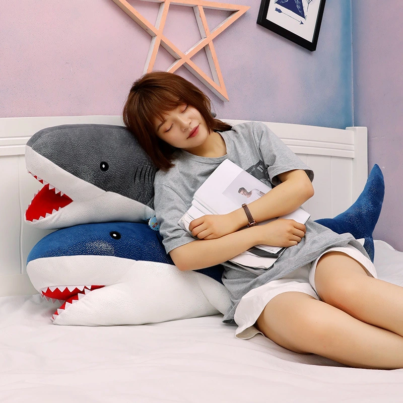 Star shark pillow plush toy