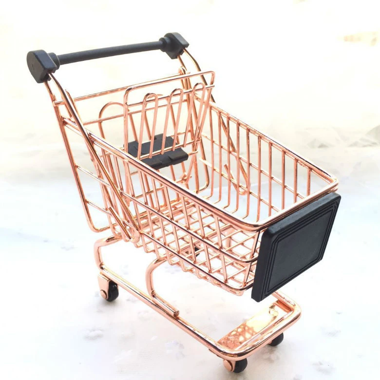 Your Shopping Cart Rose Gold Supermarket