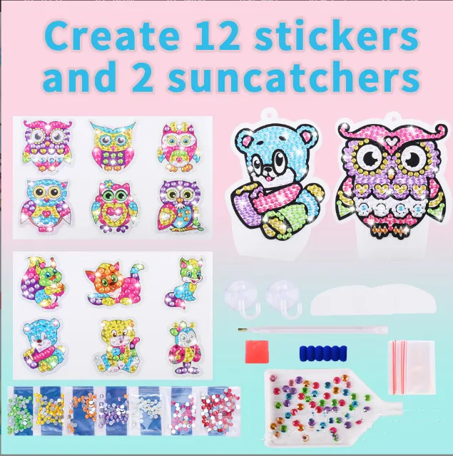 Diamond Painting Free Stickers Children Cartoon