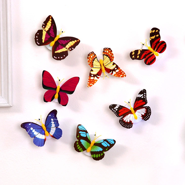 Decorative Glowing Butterfly  Creative Pasteable Night Light