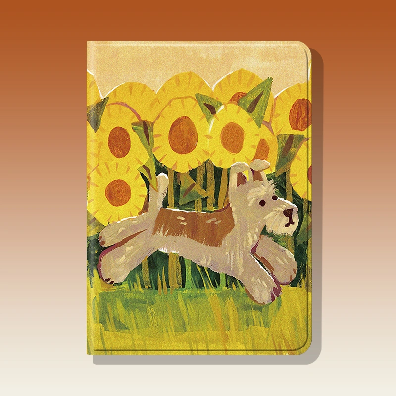 Sunflower Schnauzer Dog Cute Pad Protector