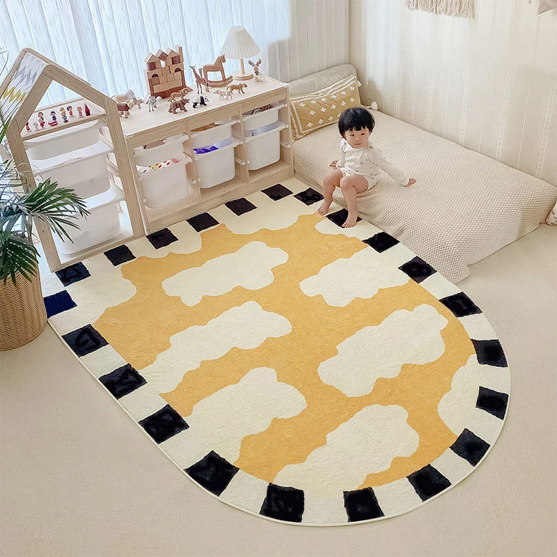 Nordic Family Children's Room Cartoon Carpet