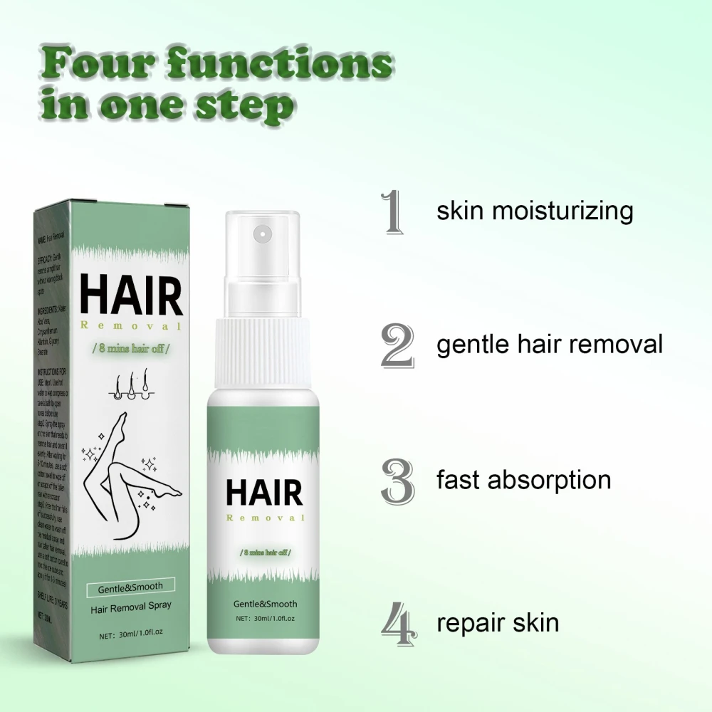 Hair Removal Spray Is Mild And Non Irritating