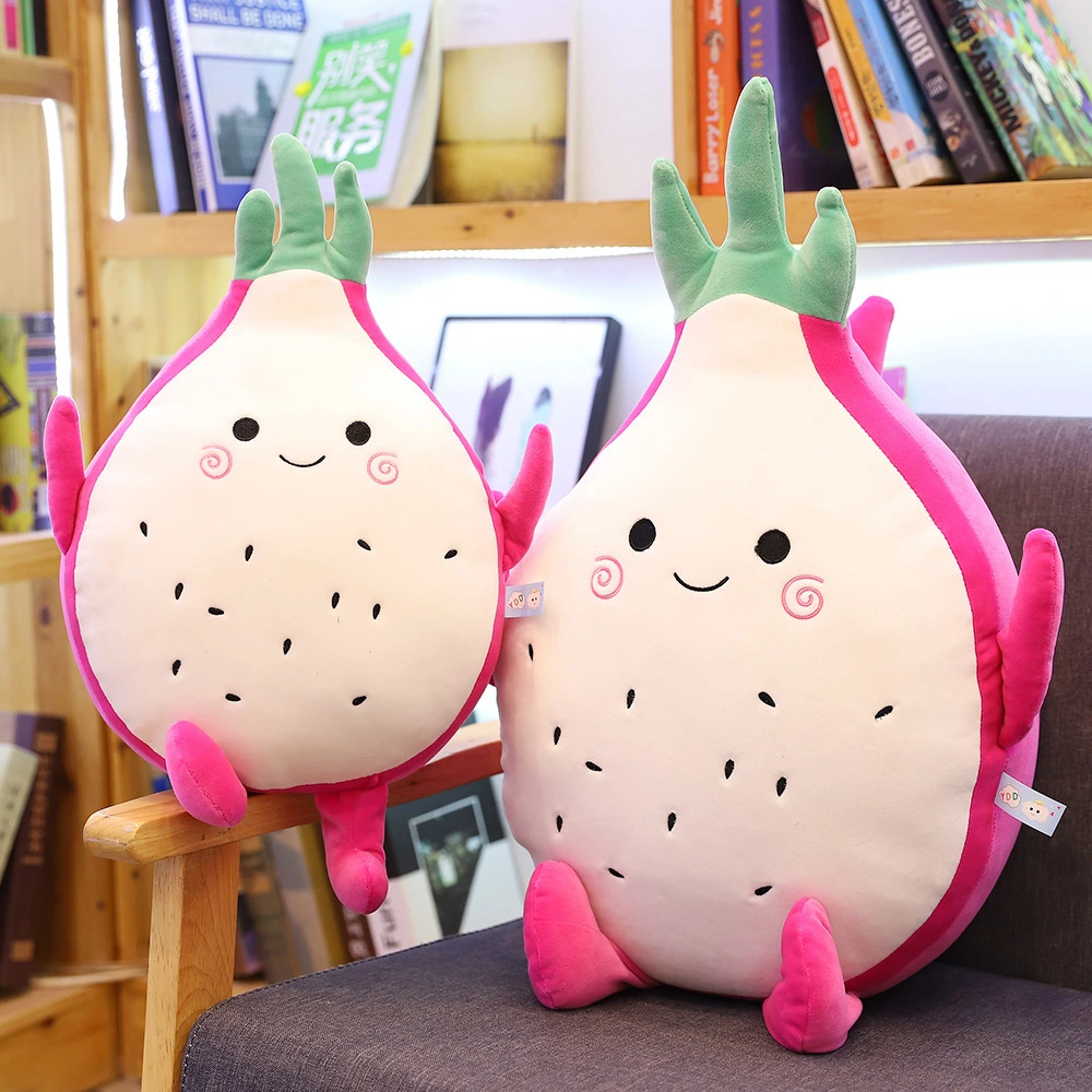 Cute dragon fruit pillow plush toy