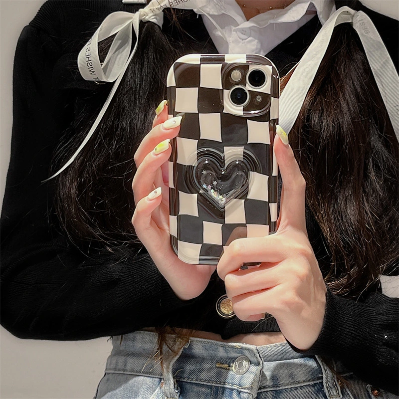 Quicksand Love Chessboard Checker Phone Case