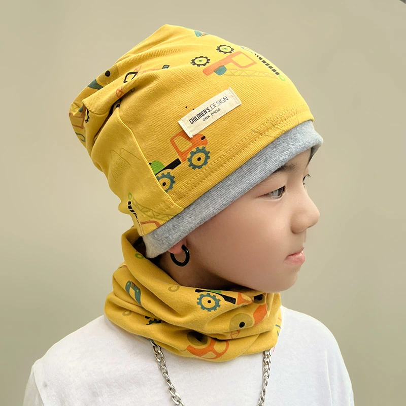 Pure Cotton Children's Pullover Pile Cap