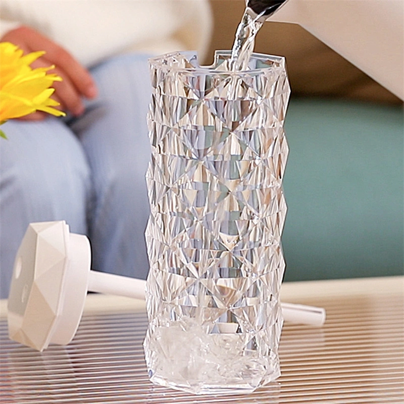 Crystal Humidifier Household USB Night Light Air Purifier