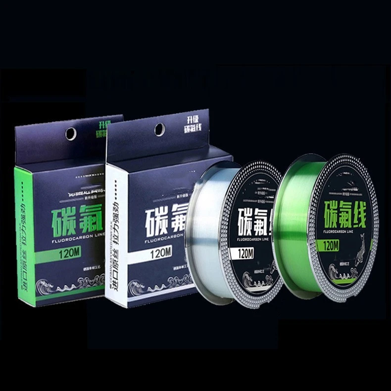 Fishing Gear Carbon Fluorine 120 Meter Soft Anti Roll Nylon Fishing Line