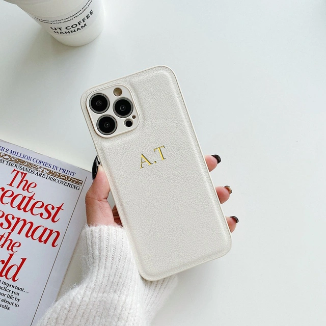 Home Fashion Minimalist Leather Phone Case Protector