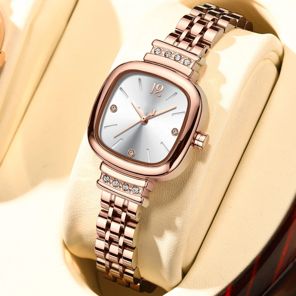 Women's Ultra-thin Square Fashionable Casual Quartz Watch