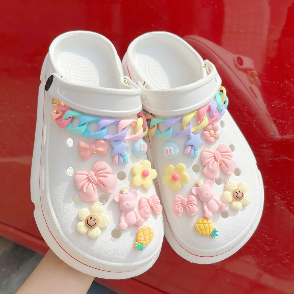 Suitable Hole Shoes DIY Decorative Buckle