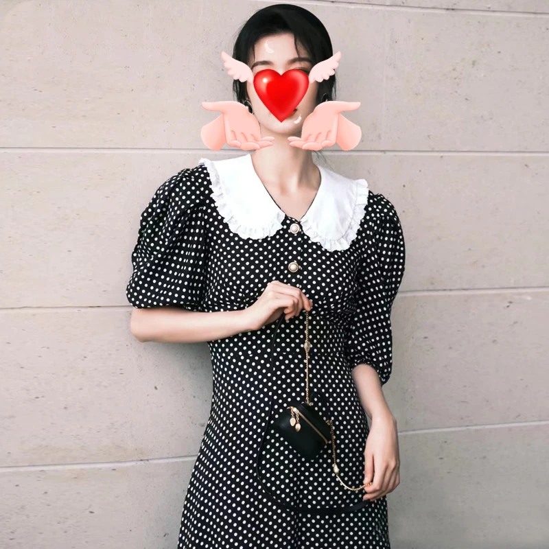 Female Fashion Summer French Vintage Dress