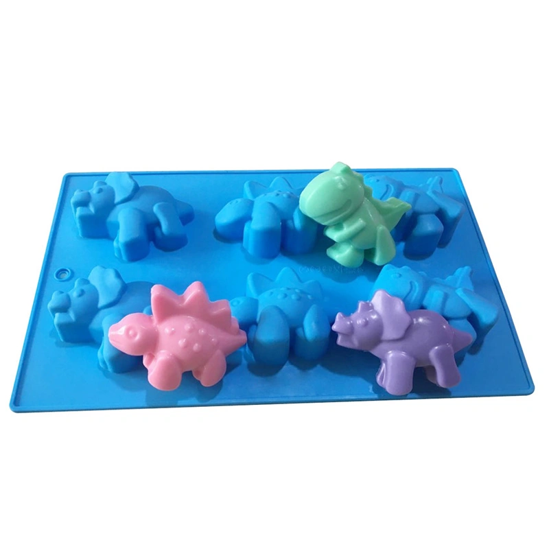 Handmade Cartoon Dinosaur Cake Silicone Mold