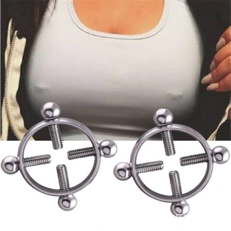 Stainless Steel Piercing Plating Breast Ring Clamps