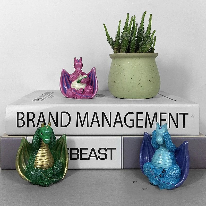 Home Bedroom Living Room Desktop Dragon Small Ornaments