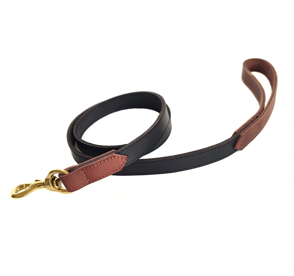 Fashion Personality Cowhide Pet Leash