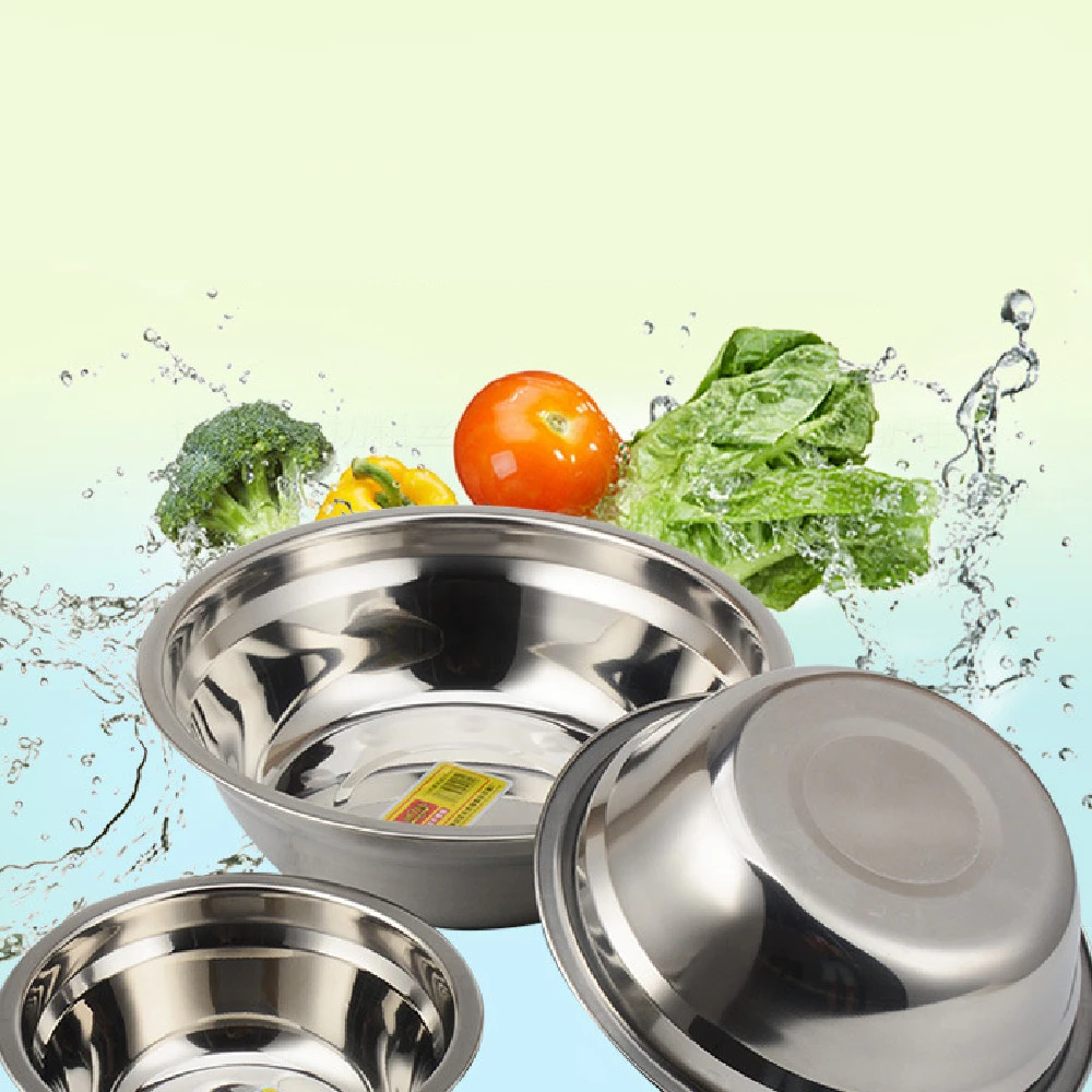 Non-magnetic Thickened Stainless Steel Soup Basin