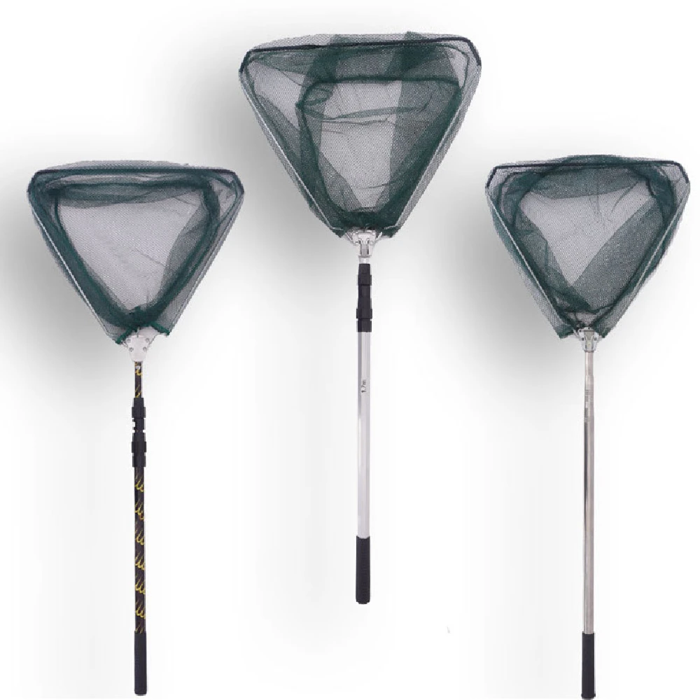 Alloy Triangle Folding Fishing Net