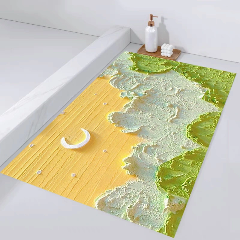 Home Easy Drying Bathroom Floor Mat