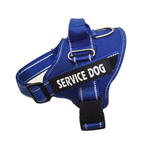 Reflective dog harness