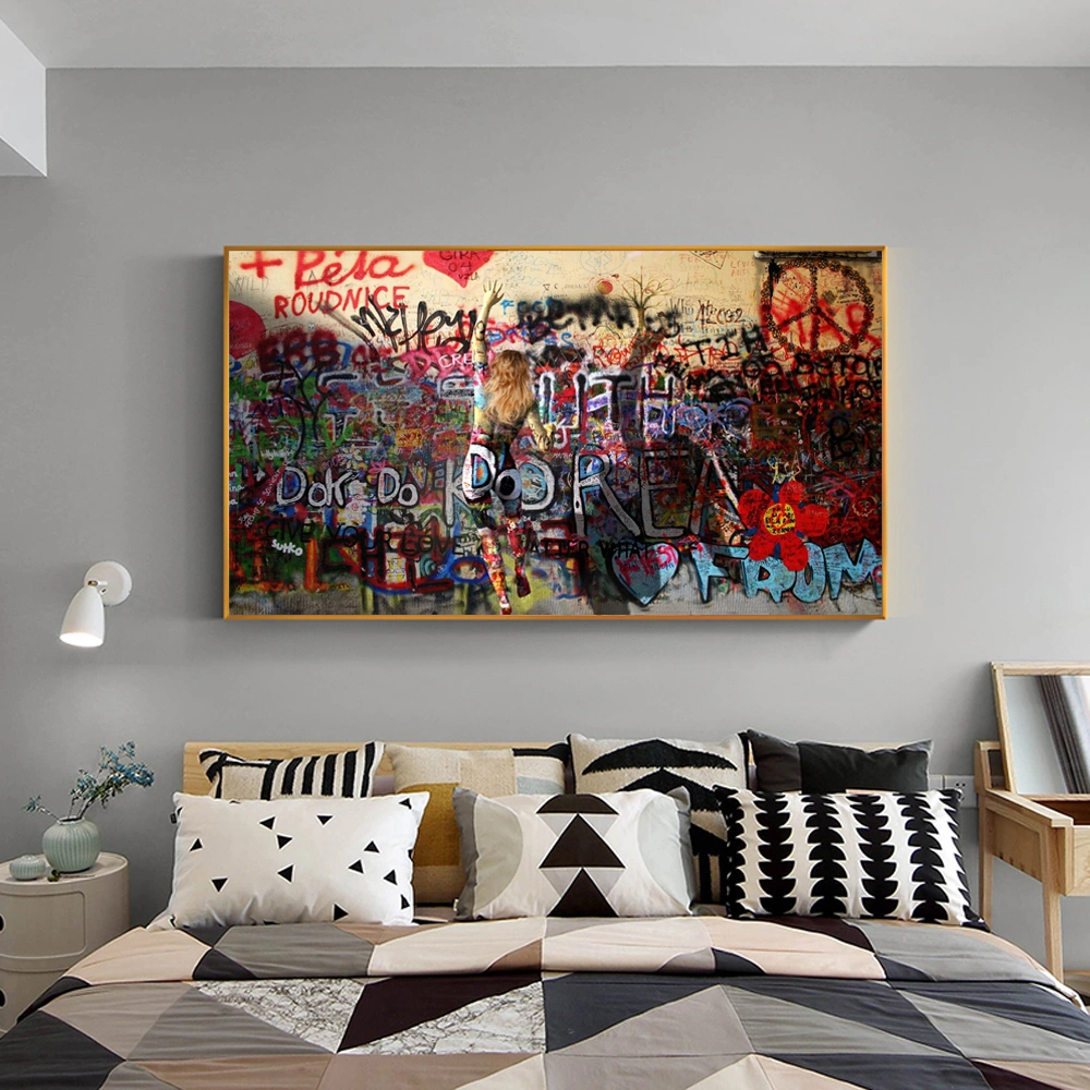 Modern Street Abstract Graffiti Art Print