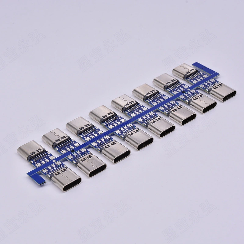 TYPE C Soldered 14P With PCB