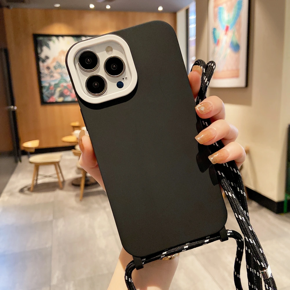 Cross Body Adjustable Rope Anti Drop Phone Case