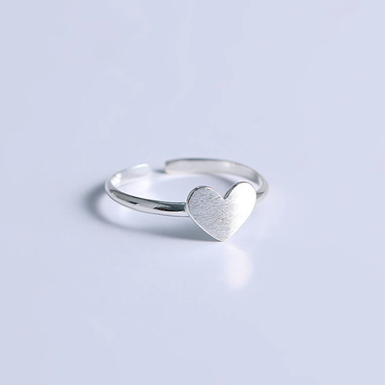 Simple Temperament Sweet Love Ring Female Fashion