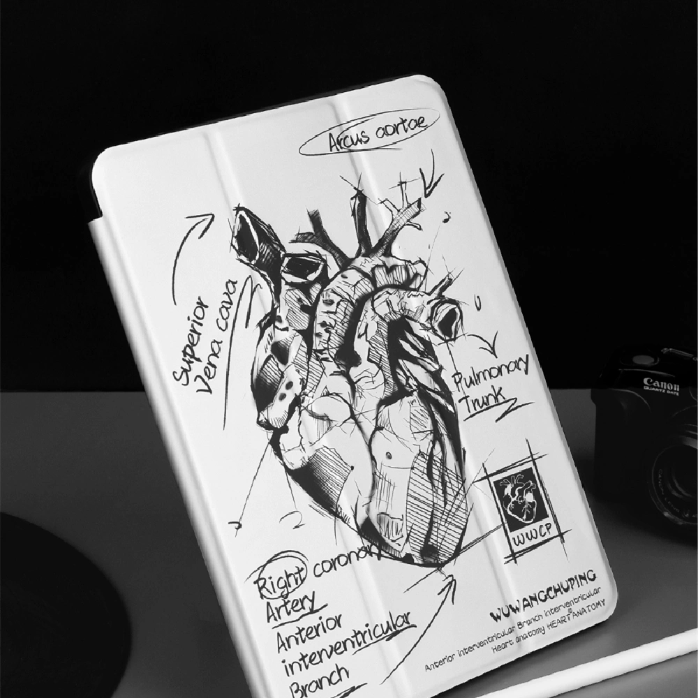 Fashion Personality Illustrated Tablet Case