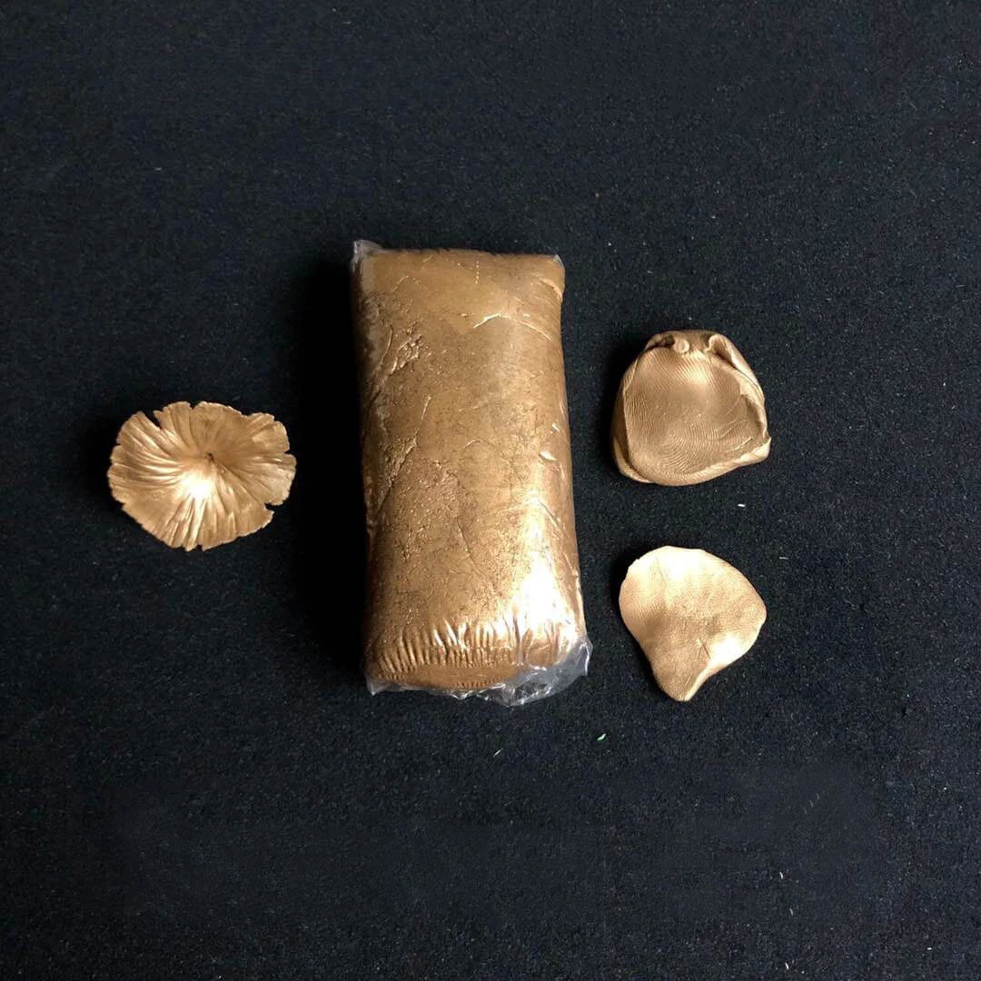 Metal Color Resin Clay DIY Premium Gold Silver Copper 50g Pack