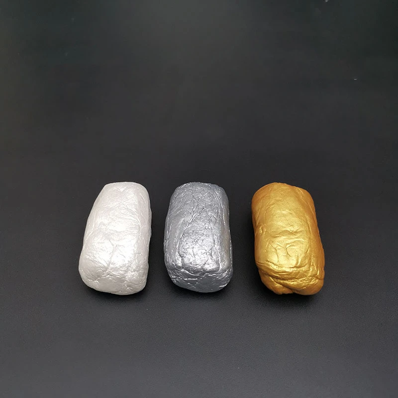 Metal Color Resin Clay DIY Premium Gold Silver Copper 50g Pack