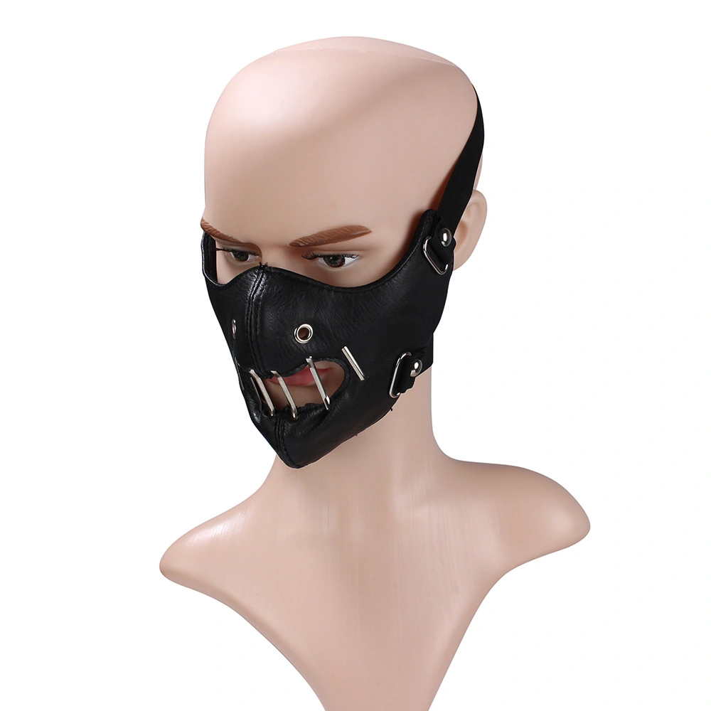 Outdoor Riding Headwear Leather Anime Mask