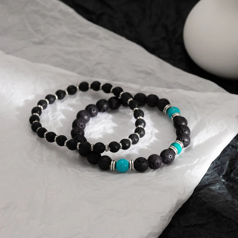 Fashion Frosted Bead Bracelet For Men