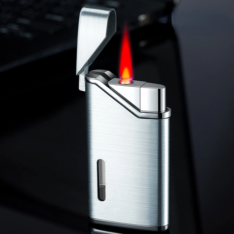 Luminous Lighter Light And Thin Straight-through Windproof