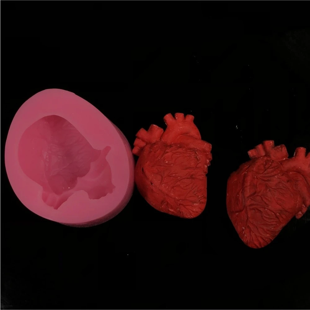 Heart Chocolate Mold Fondant Cake Decoration