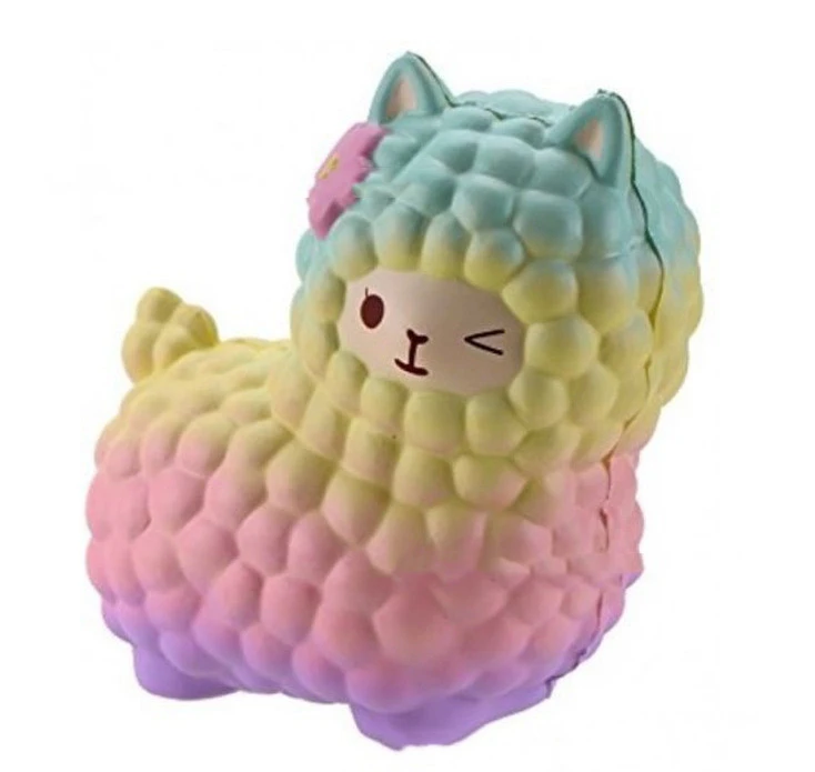 Simulation Of Alpaca PU Slow Rebound Resin Crafts