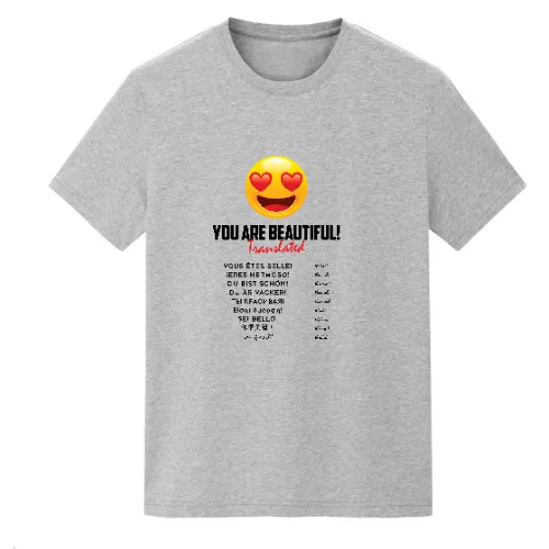You Are Beautiful Women's Relaxed T-Shirt White