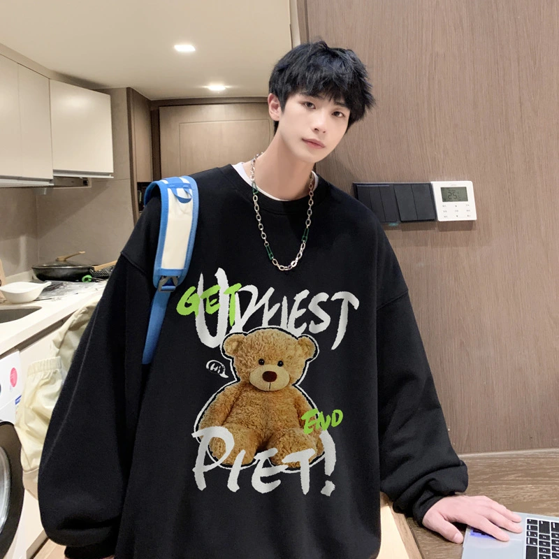 Casual Couple Wear Men's Loose Fitting Top