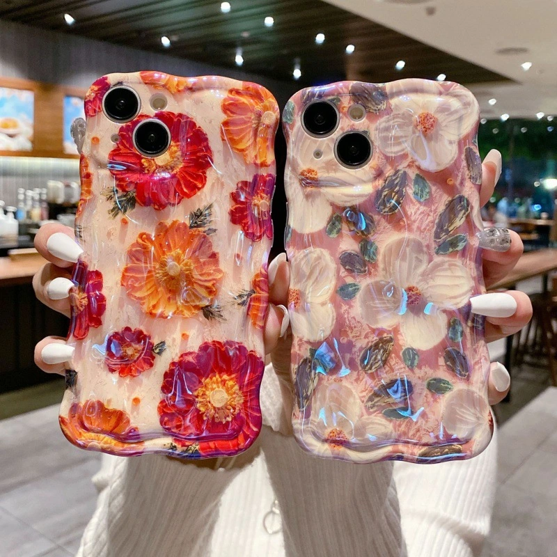 Suitable For Art Oil Painting Flowers 13promax Mobile Phone Case