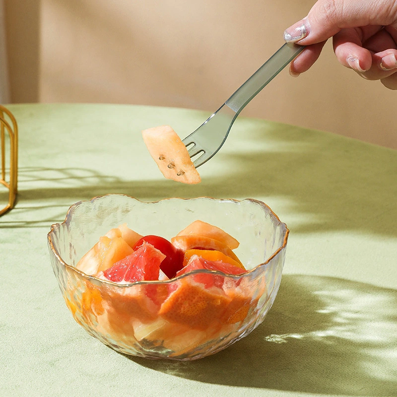 Originality Plastic 2-in-1 Fruit Fork