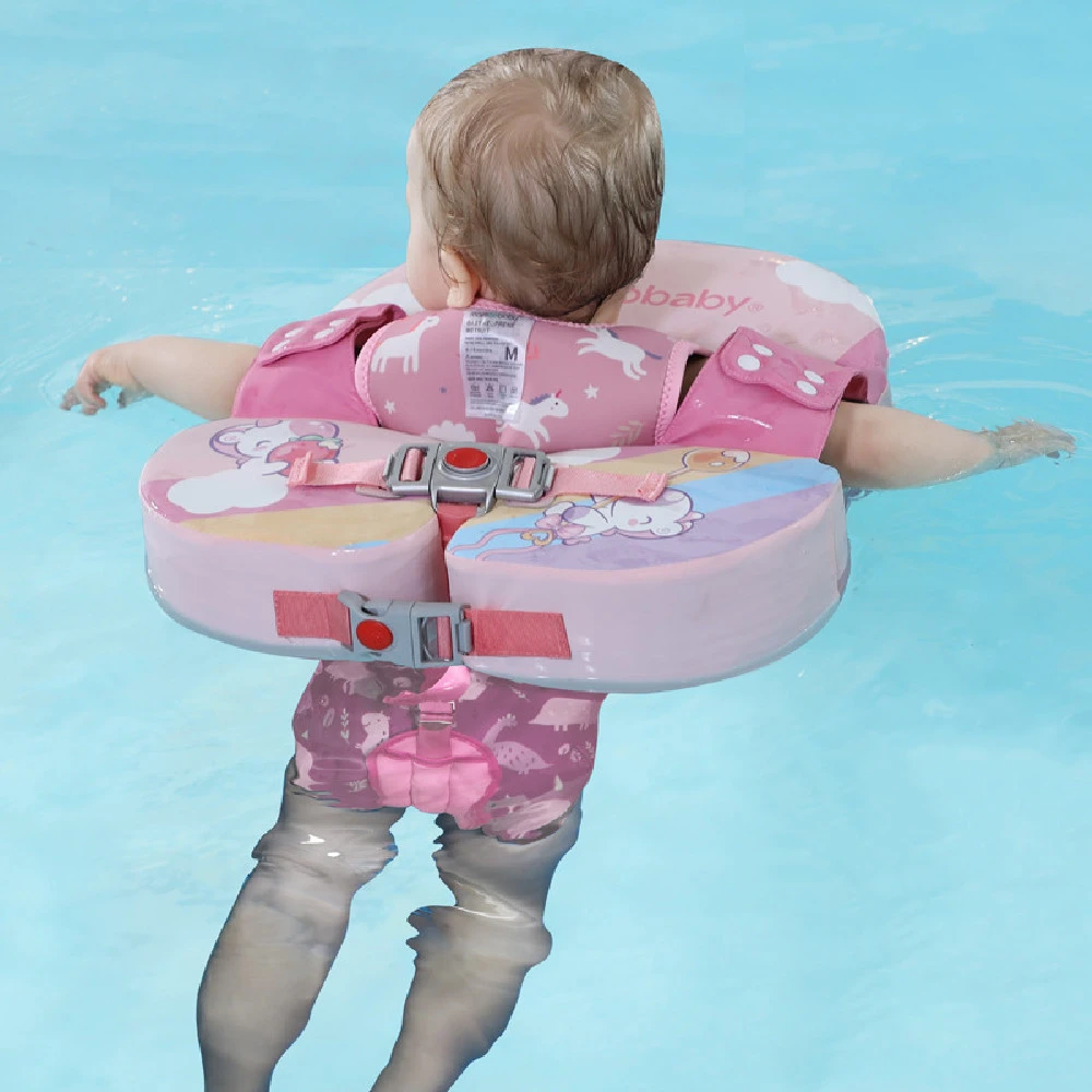 Baby Swimming In The Water Circle