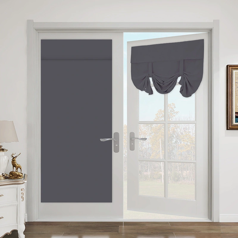 Curtain High Precision Door Curtain Solid Color Blackout