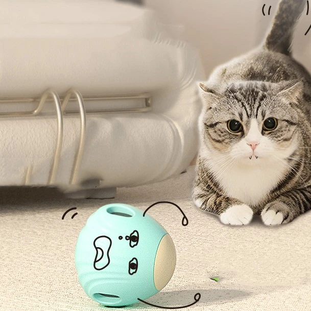 Intelligent Cat Teaser Ball For Self Improvement And Relaxation