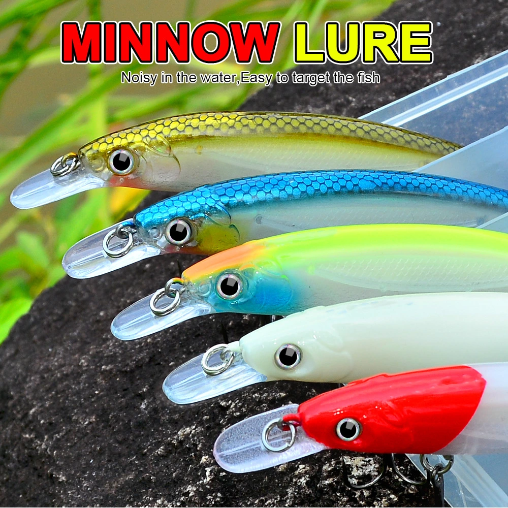 Luminous Floating Mino Biomimetic False Fish Bait