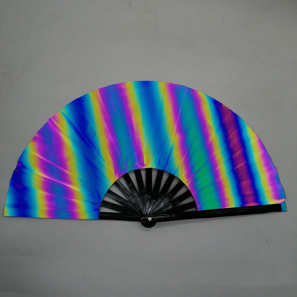 Fashion Dazzle Reflective Chemical Fabric Fan