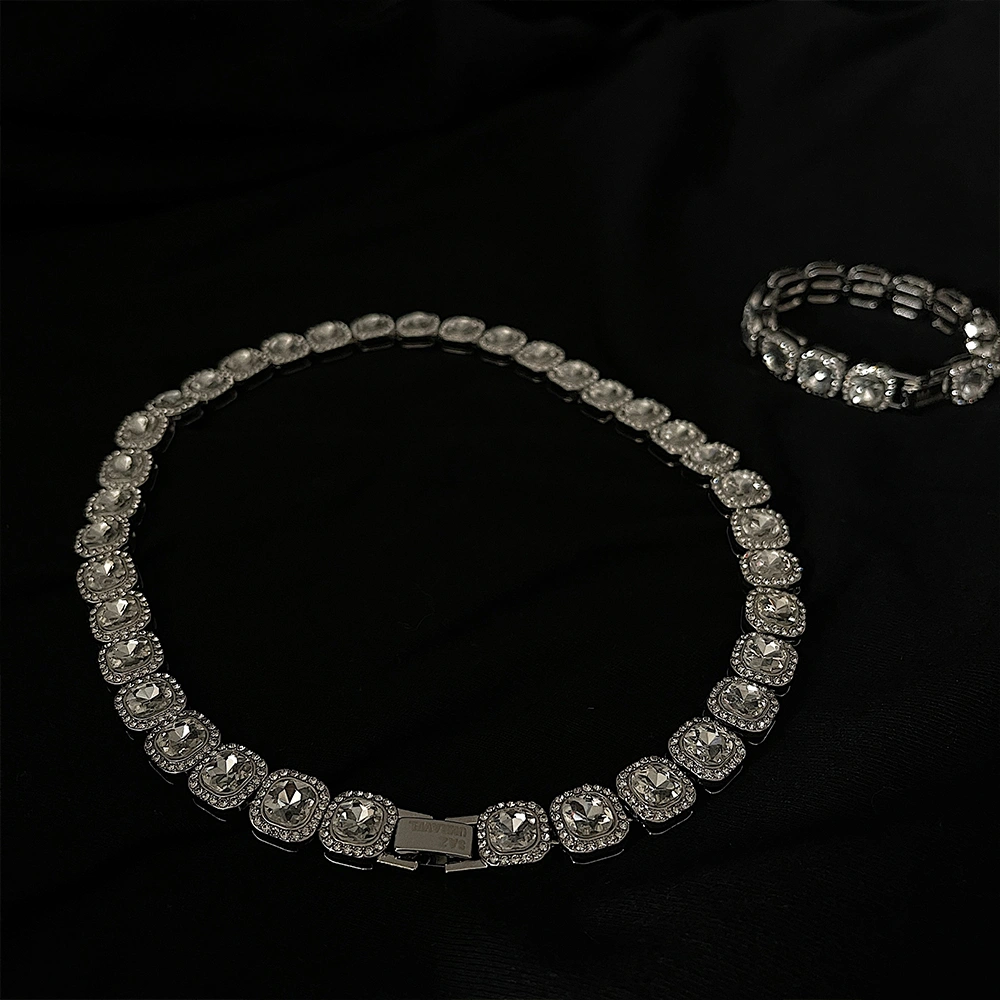 Rock Sugar Diamond Fashion Necklace