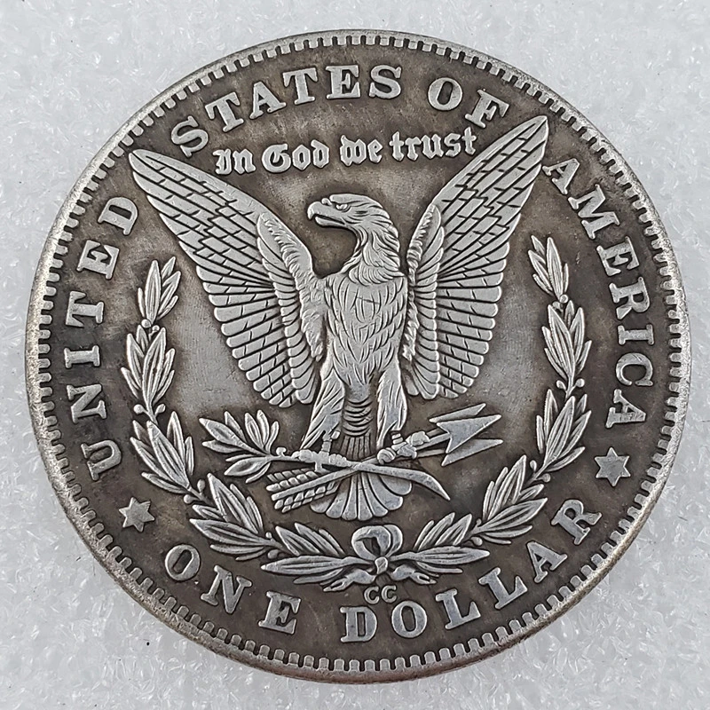 Skull Rovers Zhong Kui Catch Demons Silver Dollar Coin